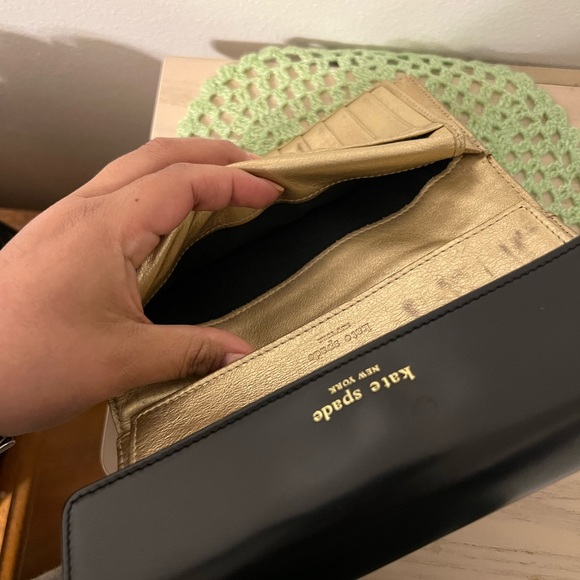 PRE-LOVED Kate Spade Black Wallet - Picture 4 of 10